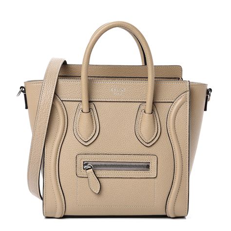 where can i buy celine nano|CELINE Drummed Calfskin Nano Luggage Terracotta.